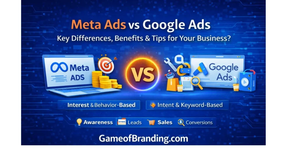 Meta ads vs Google ads